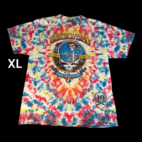 NWOT Liquid Blue Grateful Dead 60th Limited Edition Sz XL 19/21 - Picture 1 of 6